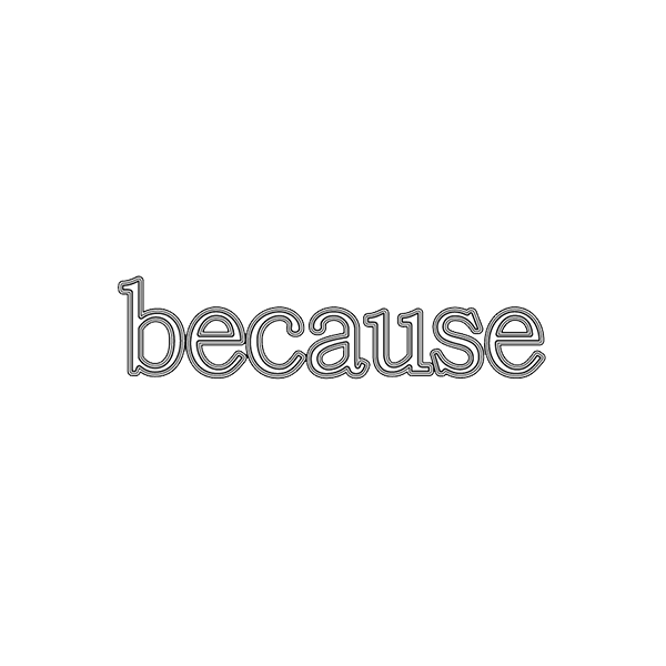 logo because magazine