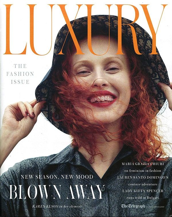 Luxury magazine cover - 16th September
